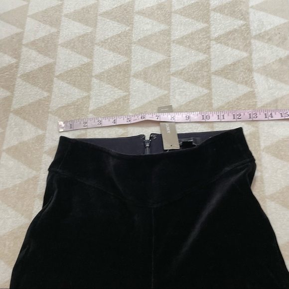 J crew Italian stretch black velvet leggings - Picture 6 of 6